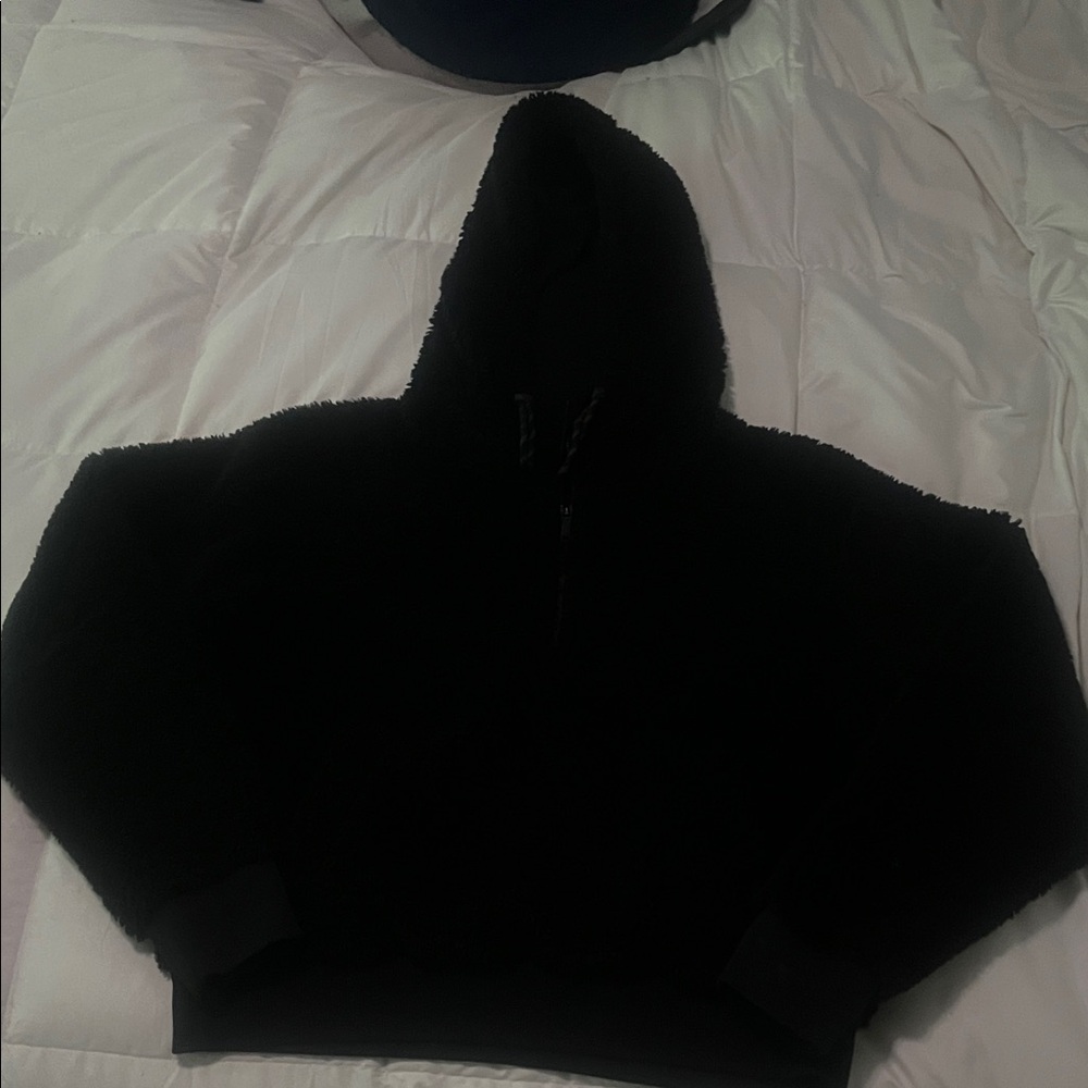SHERPA LULULEMON WOMANS PULLOVER HOODIE (halfzip).🖤